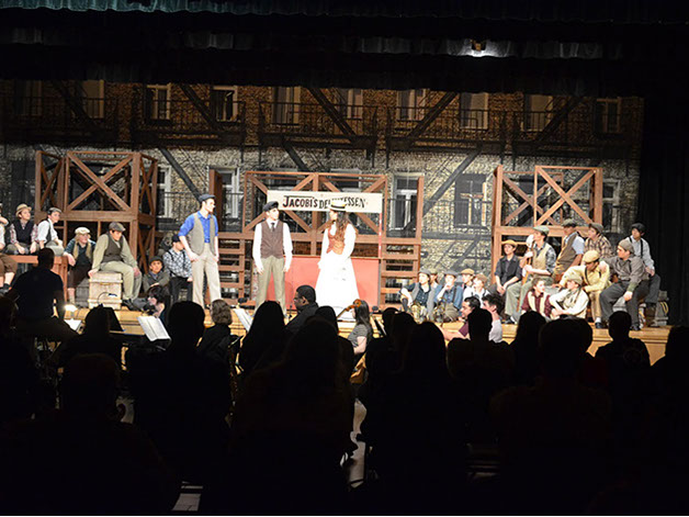 "Newsies" Set Design By Lauren Rosenay