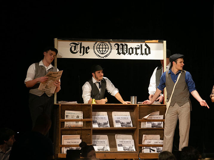 "Newsies" Set Design By Lauren Rosenay