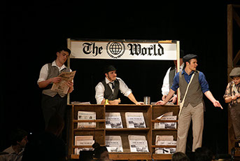 "Newsies" Set Design By Lauren Rosenay