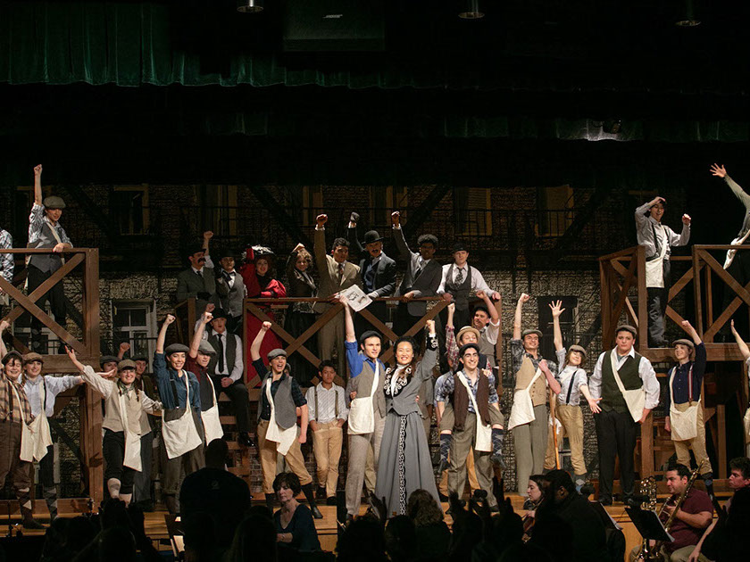 "Newsies" Set Design By Lauren Rosenay